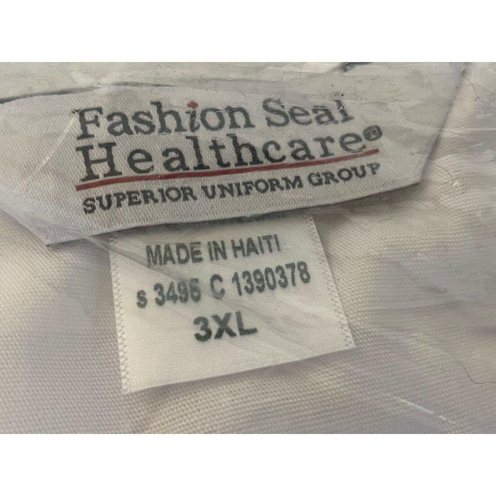 Fashion Seal Healthcare Knee Length White Lab Coat - Picture 12 of 12
